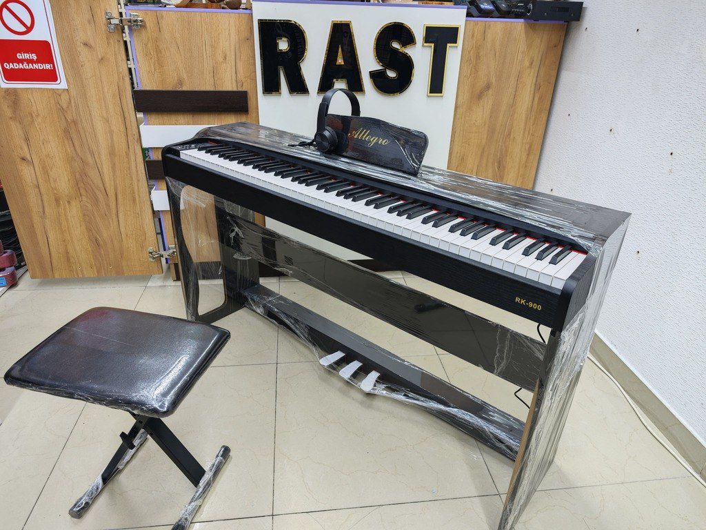 Elektro piano "Allegro, AG-F8820-C PVS Black" — Musiqiə alətləri, Bakı (5)