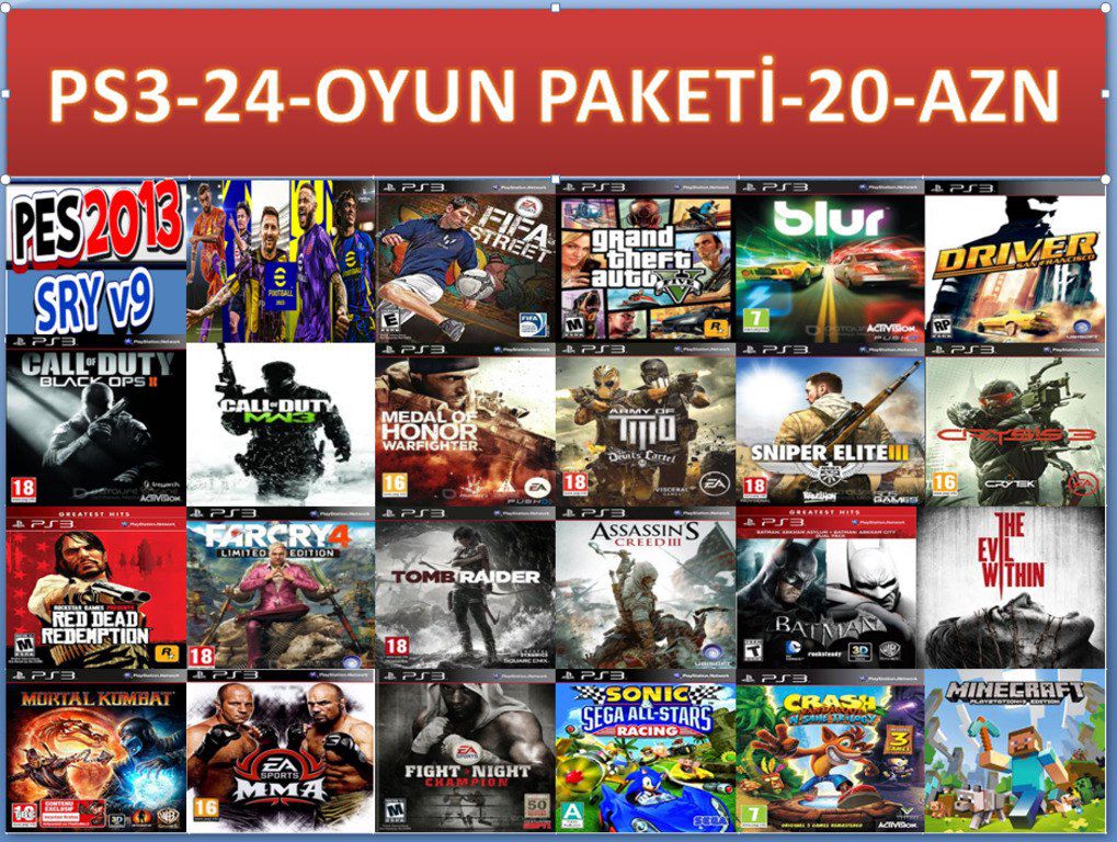 PS3 oyunlarının yazılması — Elektronika, Bakı (3)