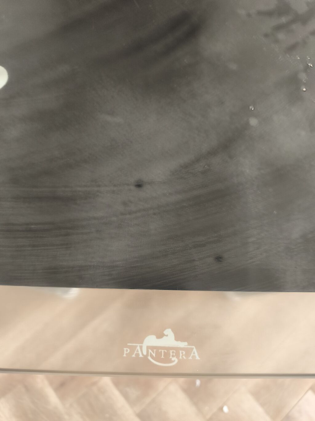 Pantera şüşə masa endrim ederem - Brend: Pantera (üst səthdə loqo) — Masalar, Bakı (2)