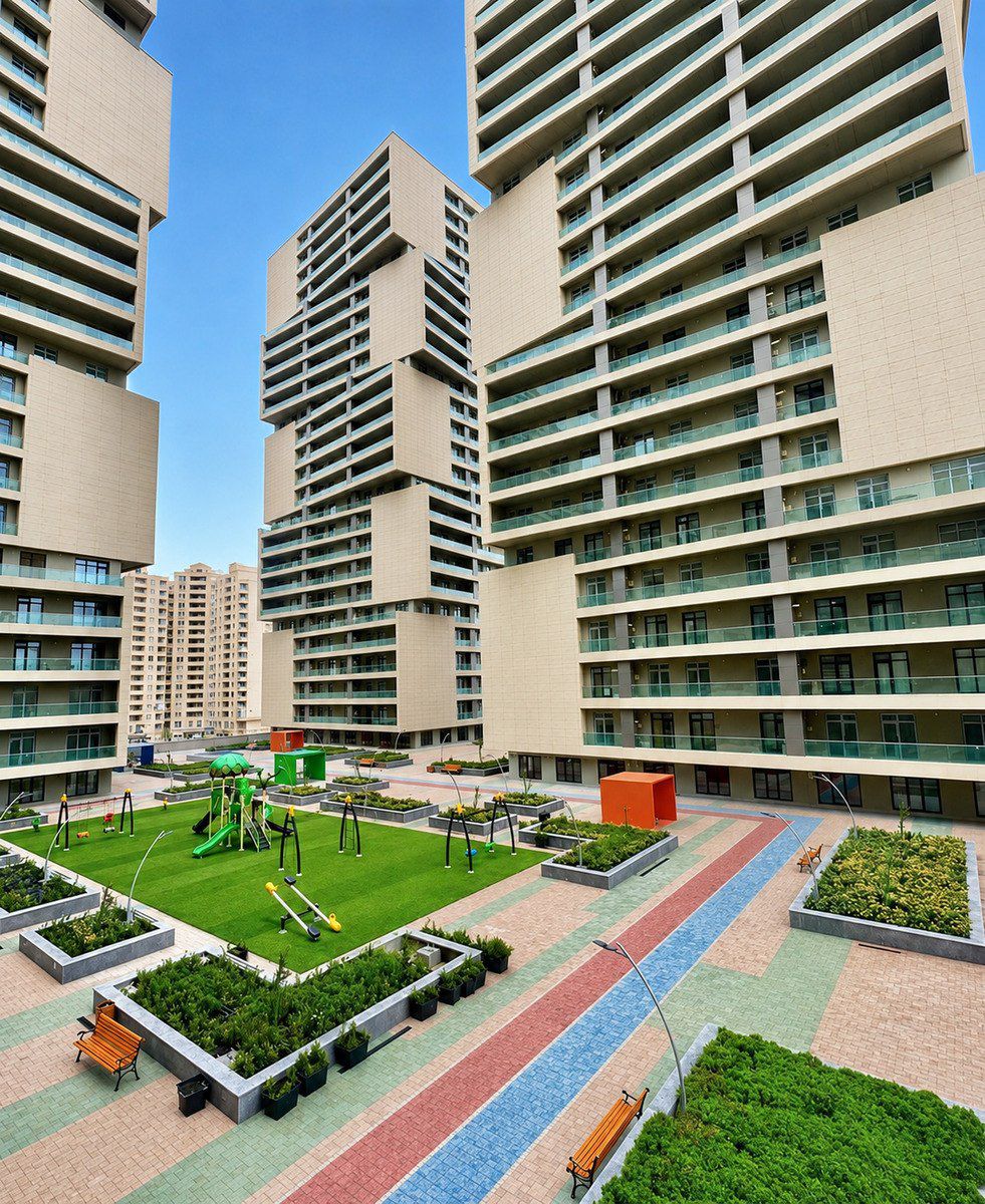 Satılır 3 otaqlı yeni tikili 107 m² — Mənzil, Bakı (10)