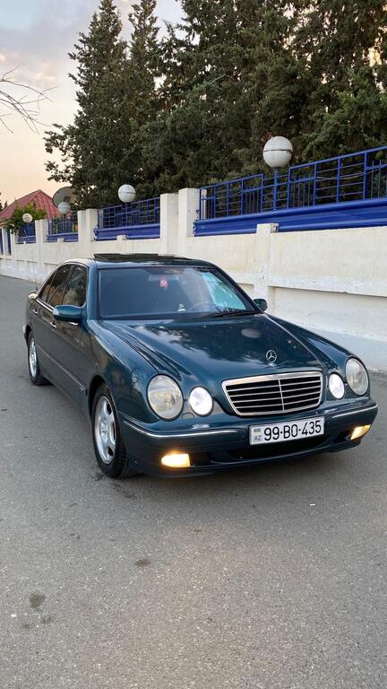 Mercedes E 220, 2.2 L, 1999 il, 417 000 km — Şirvan