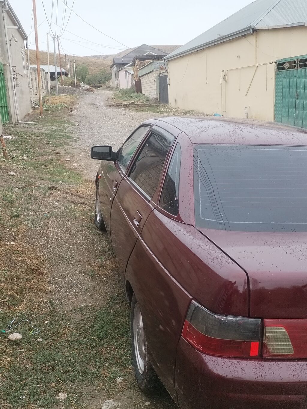 Avtomobil: Lada/VAZ 2110 sedan Rəng: tünd qırmızı (bordo) Yanacaq — Avtomobillər, Xızı (6)