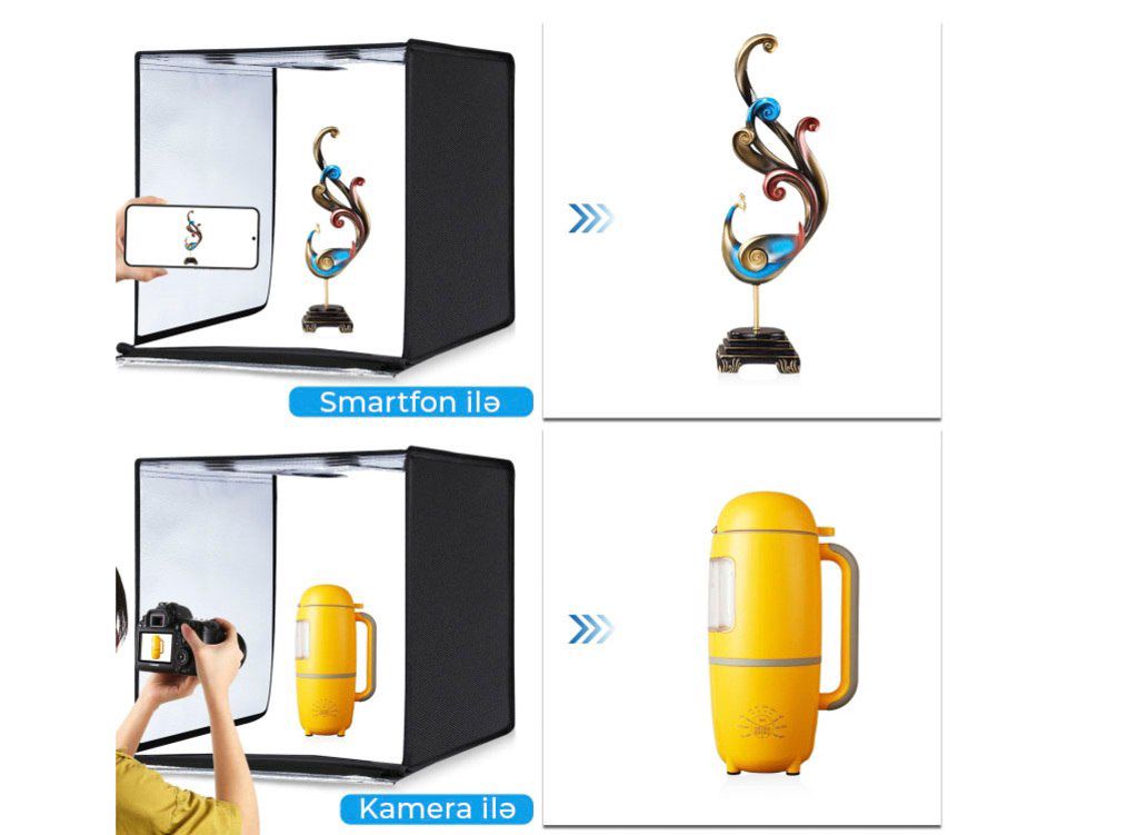Məhsul çəkilişi üçün "Lightbox" — Foto və video texnikası, Bakı (5)