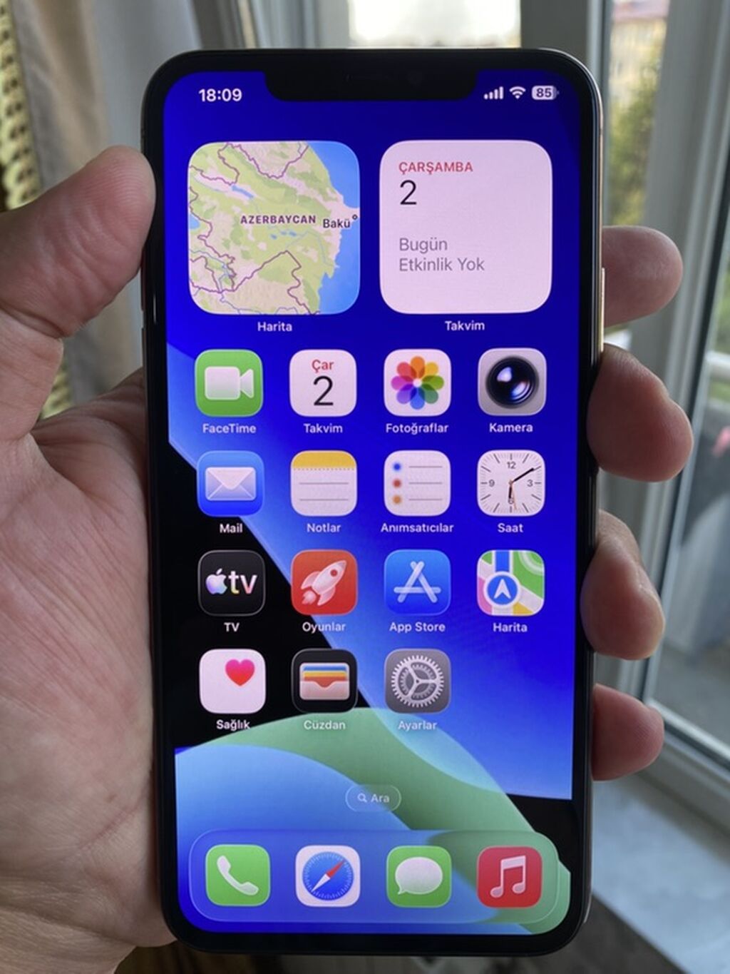 IPhone 11 Pro Max, 256 GB, Qızılı, Face ID — Apple iPhone, Bakı (2)