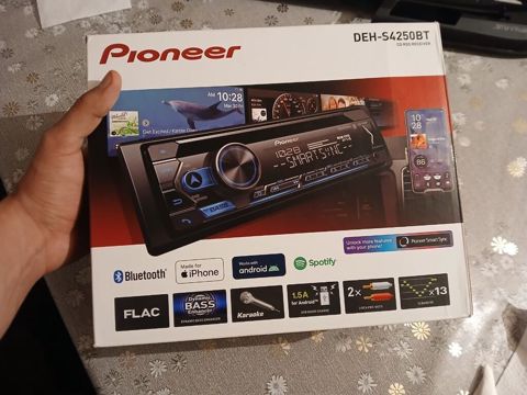 Pioneer DEH-S4250BT avtomobil maqnitofonu (CD RDS Receiver) — Tovuz