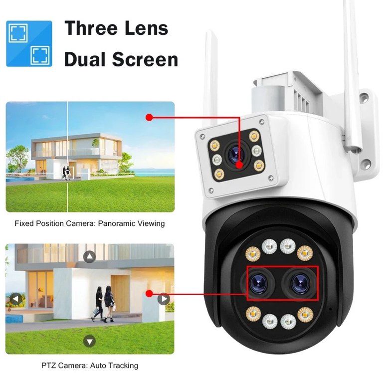 Kamera "Yoosee 3 lens wifi" — Təhlükəsizlik sistemləri, Bakı (2)