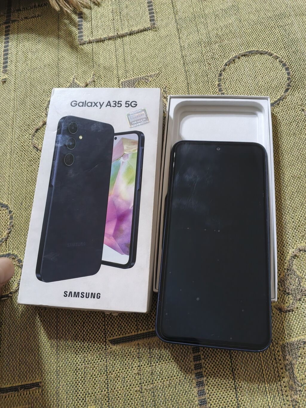 Samsung Galaxy A35 5G, 256 GB, rəng - Mavi, Face ID — Samsung, Digah (6)