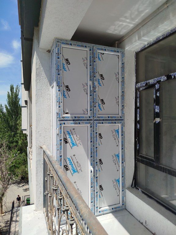 Plastik qapı və pəncərələr — Təmir və inşaat, Bakı (7)
