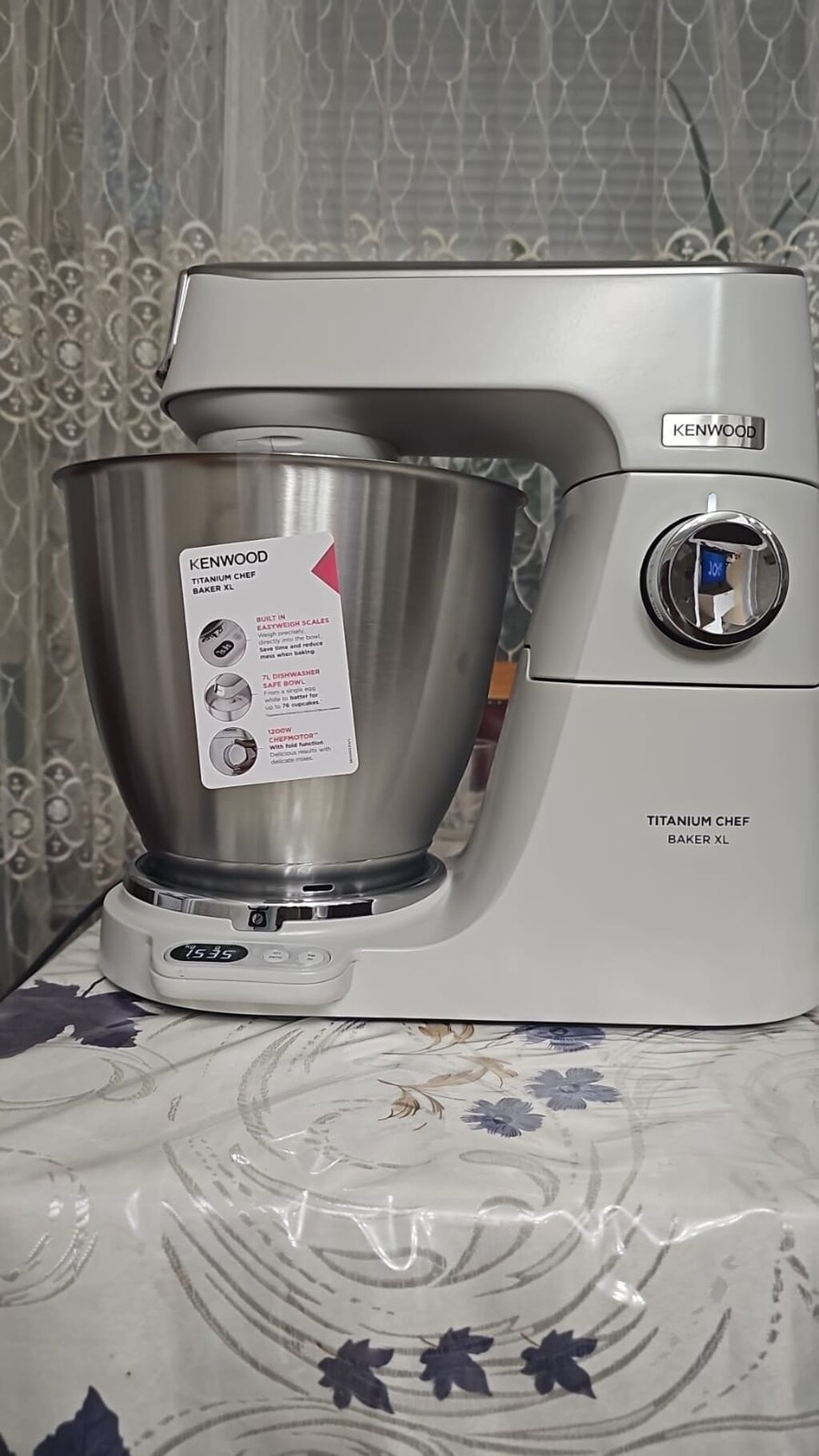 Kenwood Titanium Chef Baker XL stasionar mikser - Güclü mühərrik — Blenderlər, xırdalayanlar və mikserlər, Bakı (2)