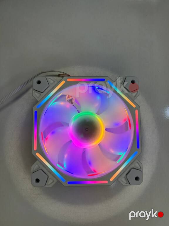 Titan Sunlight RGB Molex Fan (White) — Kompüterlər və noutbuklar, Bakı (2)