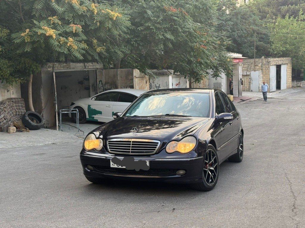 Mercedes C 240, 2.6 L, 2000 il, 222 240 km — Avtomobillər, Bakı (2)