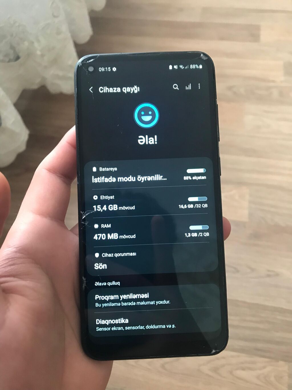 Samsung Galaxy A11, 32 GB, rəng - Qara, Sensor, Barmaq izi, İki sim kartlı — Samsung, Sumqayıt (2)