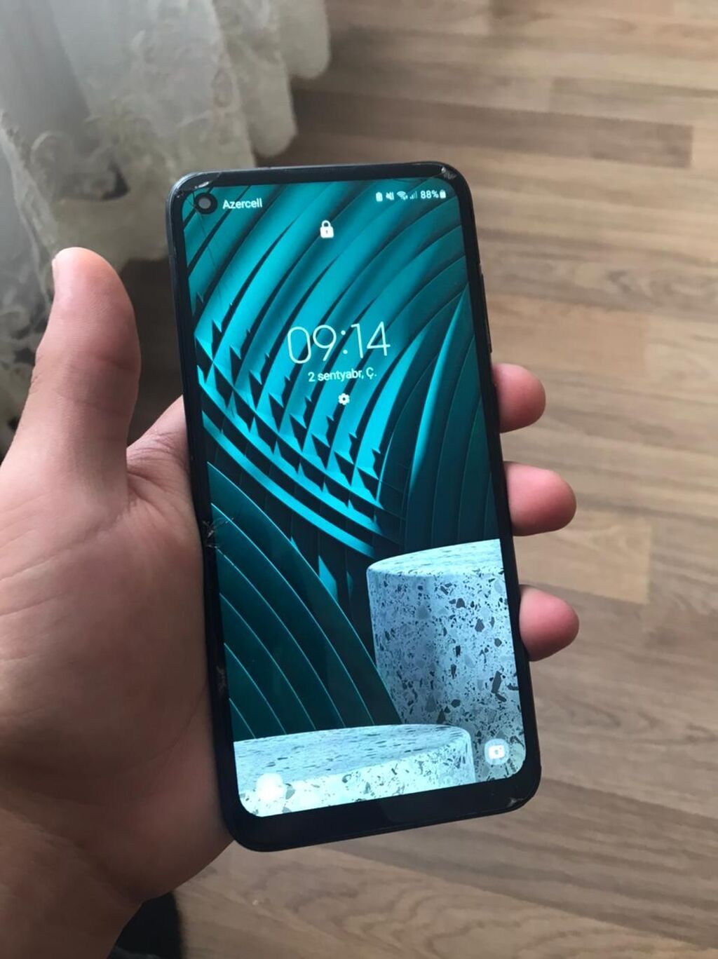 Samsung Galaxy A11, 32 GB, rəng - Qara, Sensor, Barmaq izi, İki sim kartlı — Samsung, Sumqayıt