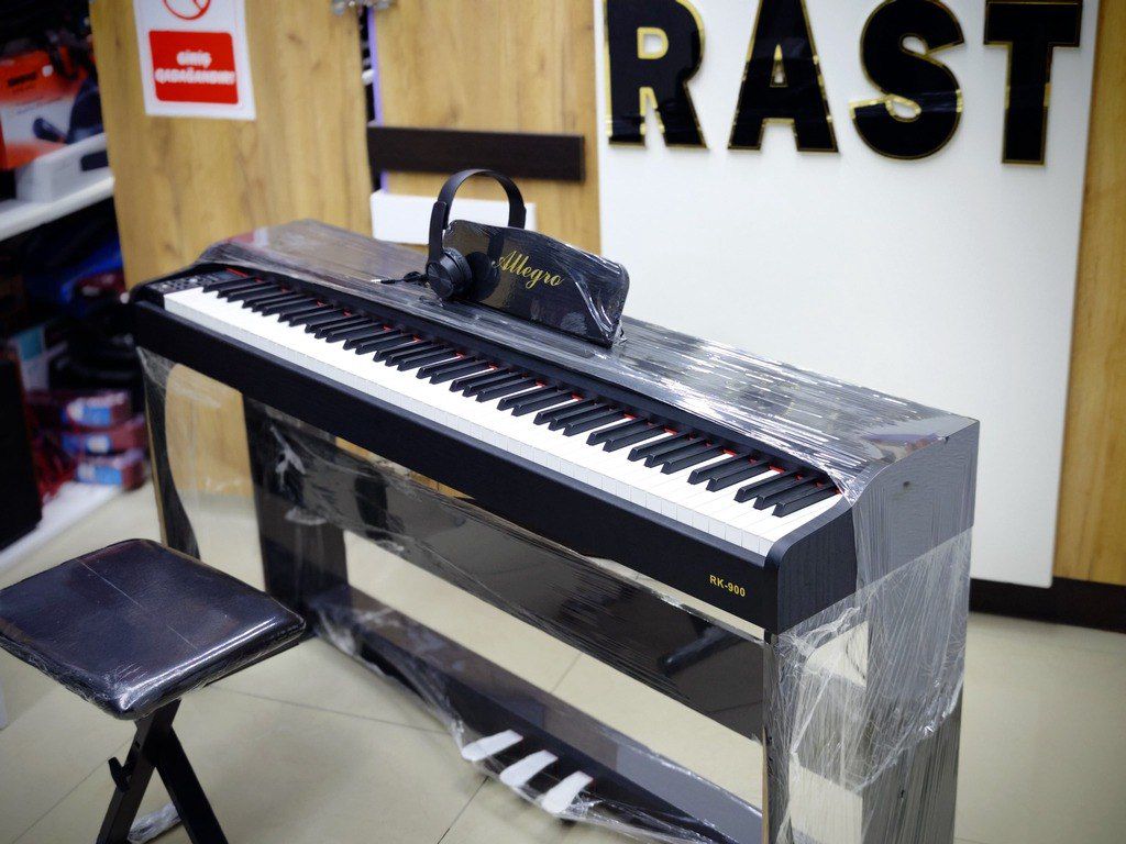 Elektro piano "Allegro, AG-F8820-C PVS Black" — Musiqiə alətləri, Bakı (7)