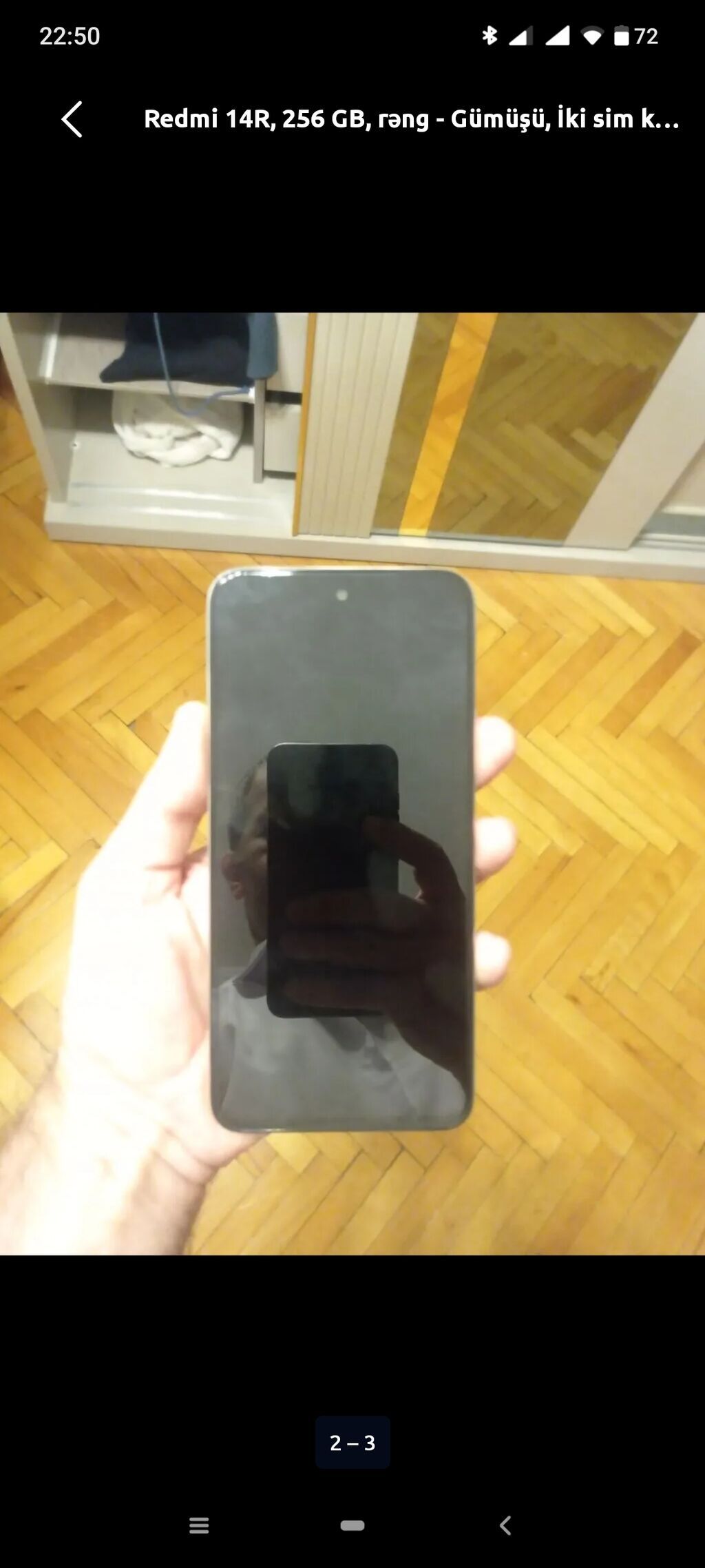 Redmi Note 15 256 GB, Gümüşü rəng, Sensor, Barmaq izi — Xiaomi, Saray (2)