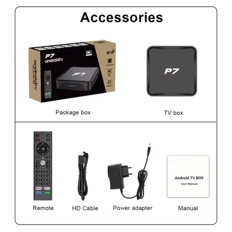 P7 Android Smart TV Box — Elektronika, Bakı (3)