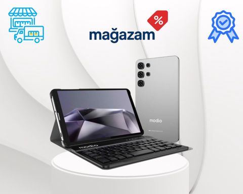 Klaviaturalı planşet "Modio M798 Gray 8GG/512GG"