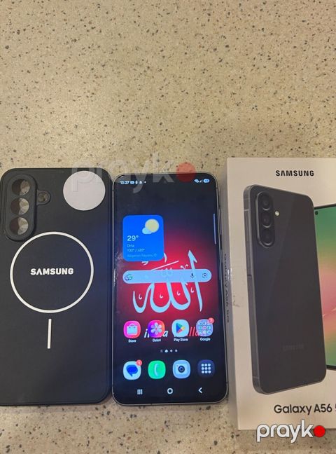 Samsung Galaxy A56, 256 GB, rəng - Qara, İki sim kartlı — Xırdalan