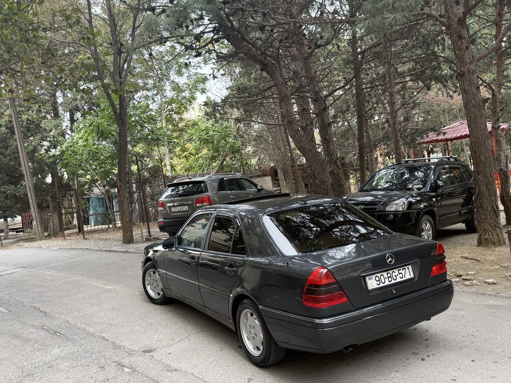 Mercedes C 180, 1.8 L, 1995 il, 244 540 km — Avtomobillər, Bakı (7)