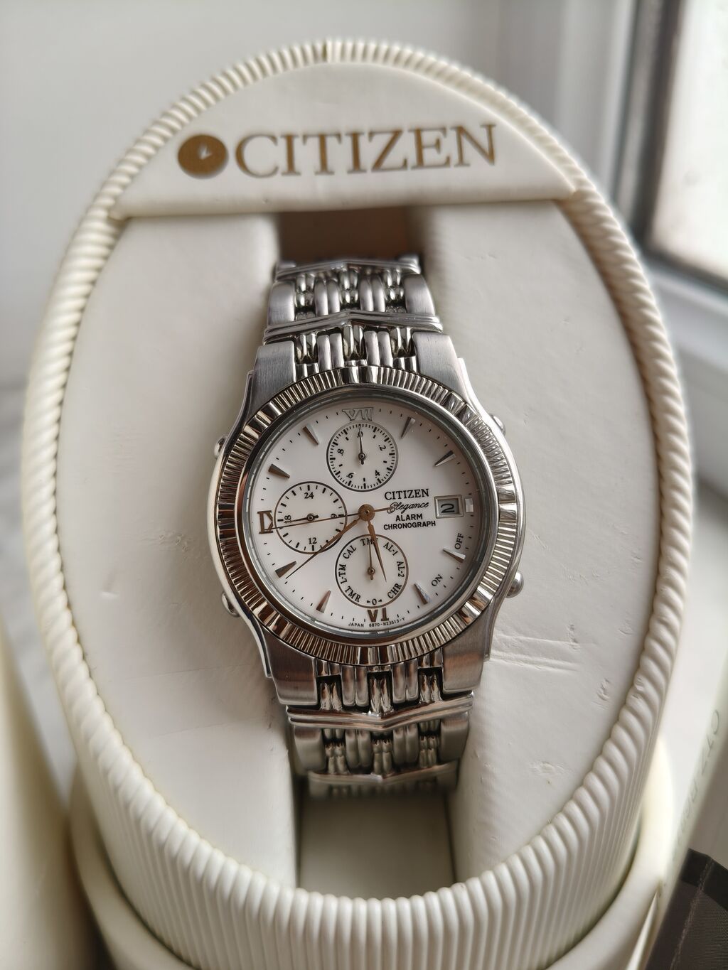 Barter Yoxdur Citizen quartz alarm chronograph saati, esl yapon — Qol saatları, Qusar (2)