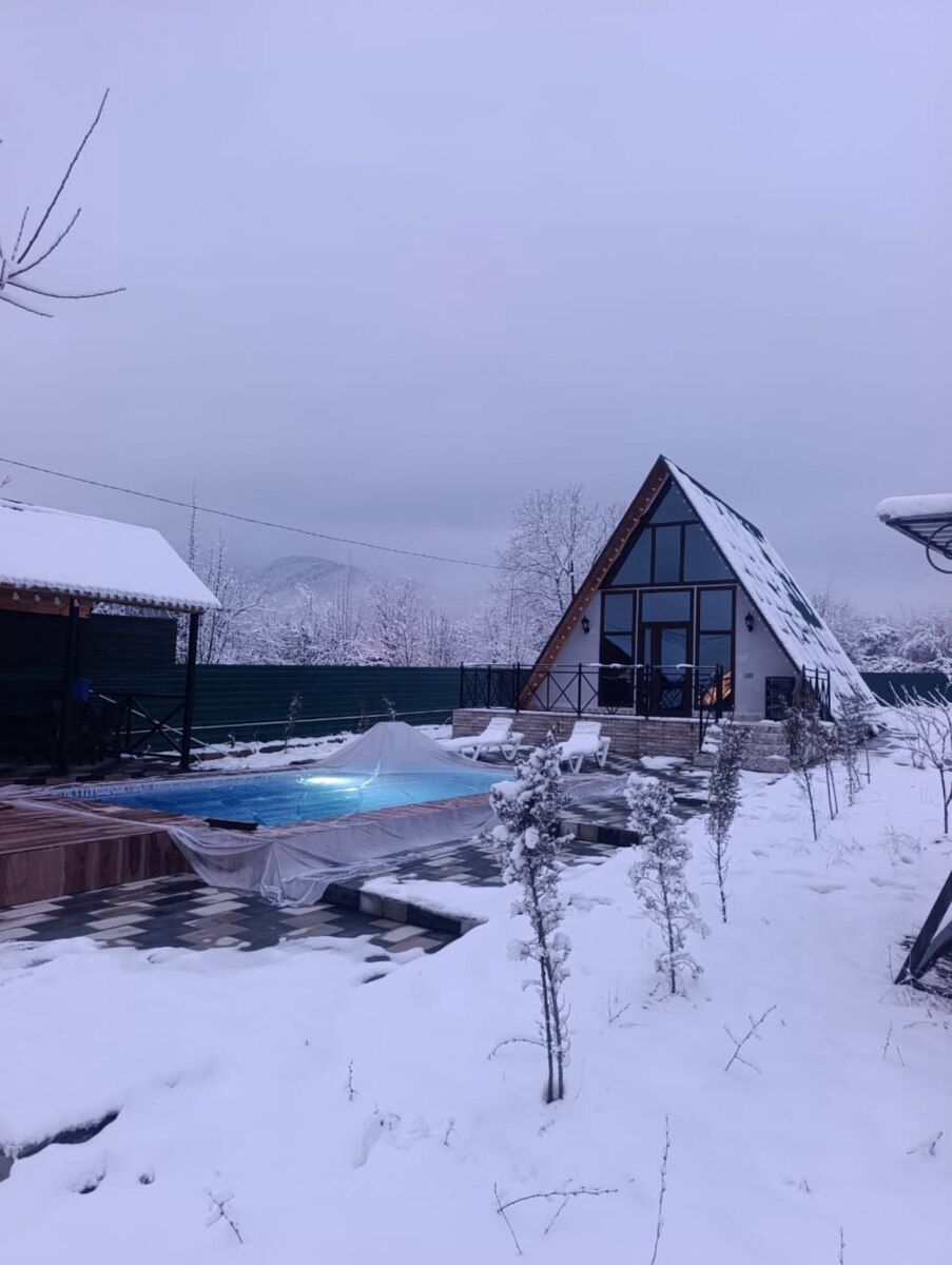 Bağ evi, Nohurqışlaq kəndi — Ev, villa, Qəbələ (8)