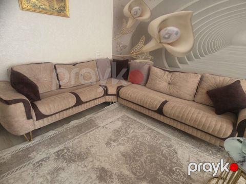 Künc divan, İşlənmiş, Açılan, Bazalı, Vеlur parça, Çatdırılma yoxdur