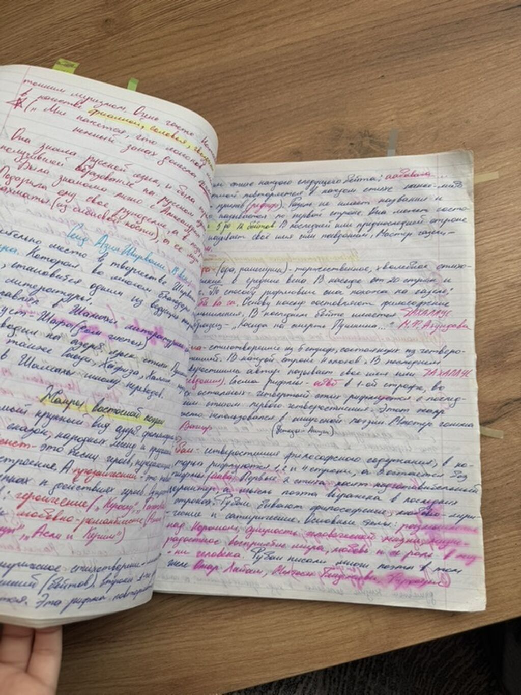 Məhsul: Məktəb dəftəri (əl yazılı konspektlərlə) Xüsusiyyətlər — Ofis malları, Bakı (3)