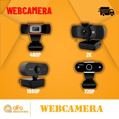 "Web Camera Full Hd + Mikrofon (Webcam)"