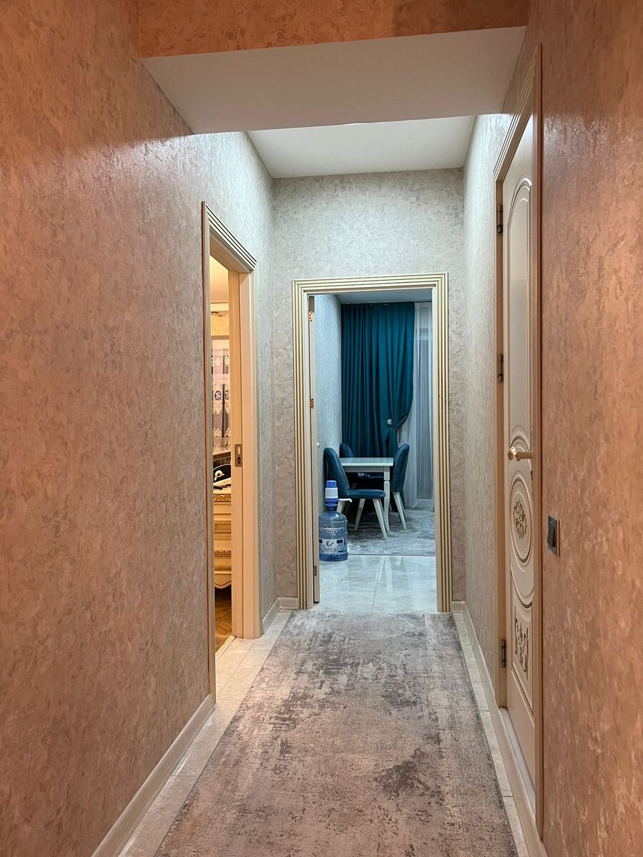 2-otaqlı yeni tikili, Həzi Aslanov m., 95 m² — Mənzil, Bakı (9)