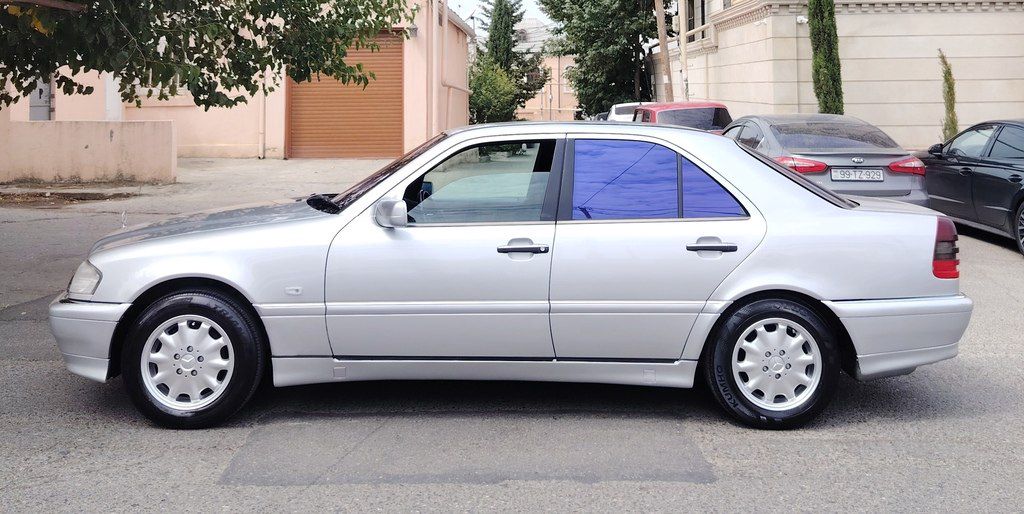 Mercedes C 200, 2.0 L, 1998 il, 338 263 km — Avtomobillər, Bakı (5)