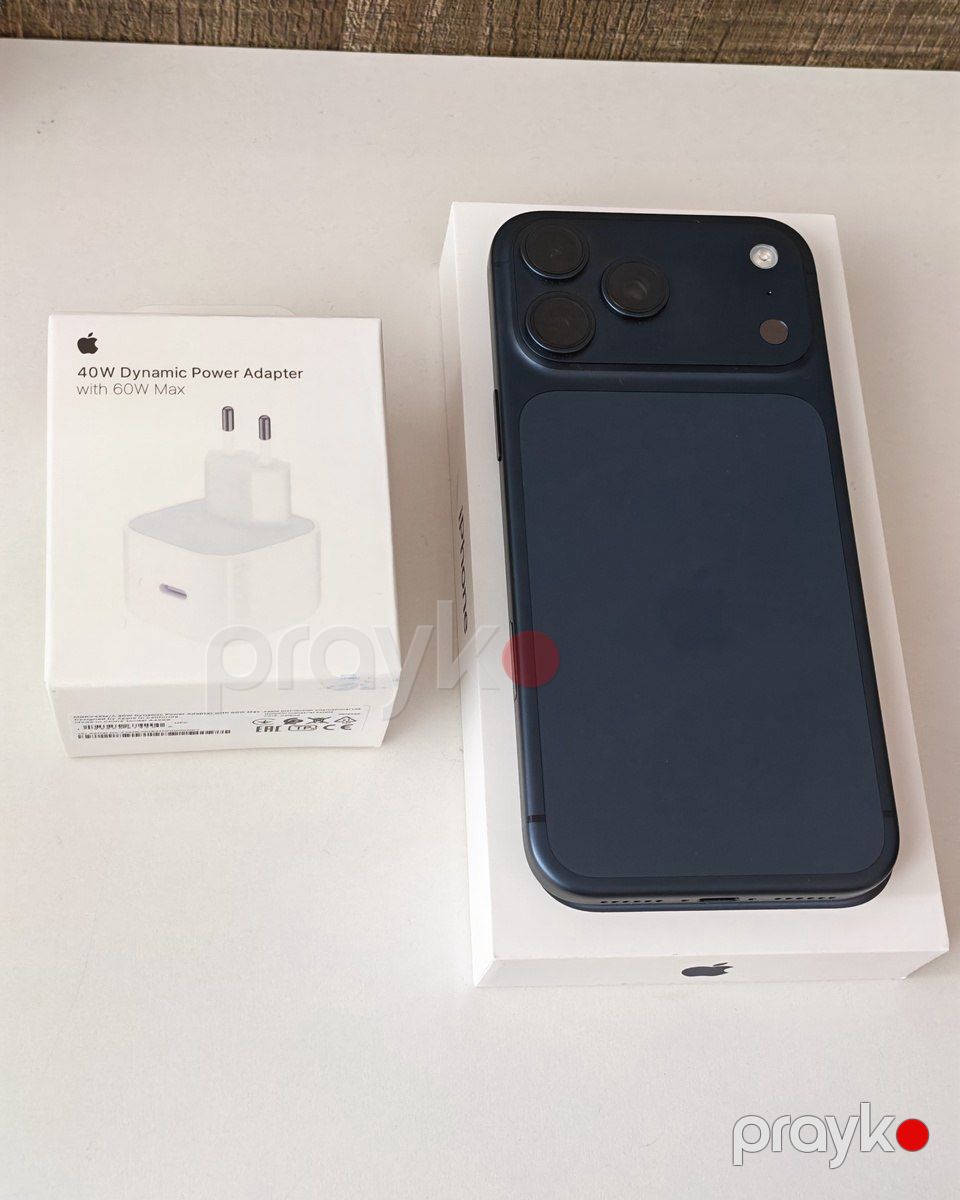 Apple iPhone 17 Pro Max Deep Blue 256GB/12GB — Smartfonlar, Bakı (2)