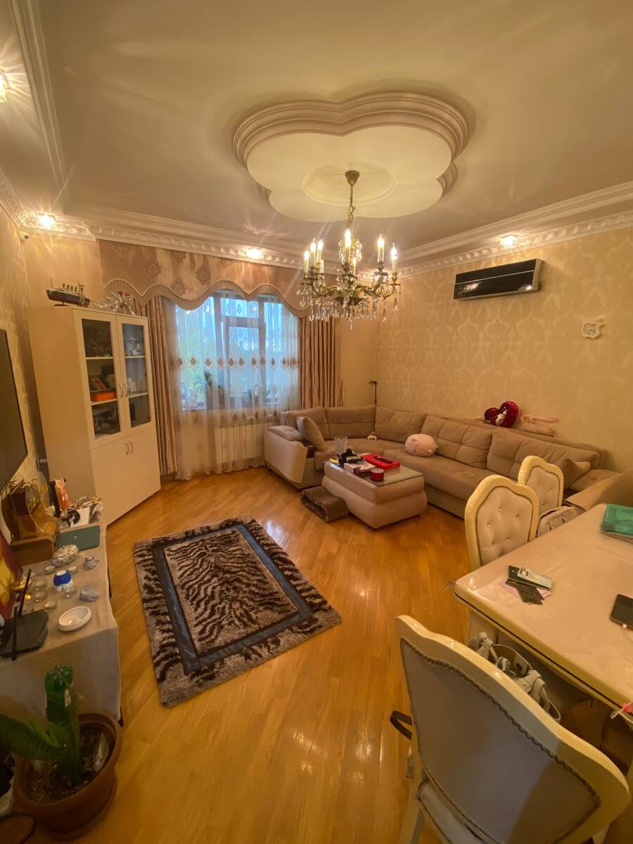3-otaqlı yeni tikili, Ə.Haqverdiyev küç., 75 m² — Mənzil, Bakı (2)
