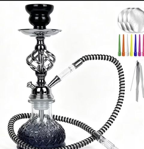 Premium nərgilə dəsti - Material: yüksəksəviyyəli paslanmayan polad — Digah