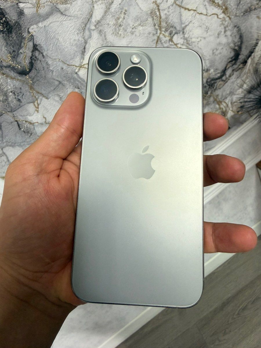Apple iPhone 15 Pro Max Natural Titanium 256GB/8GB — Smartfonlar, Bakı