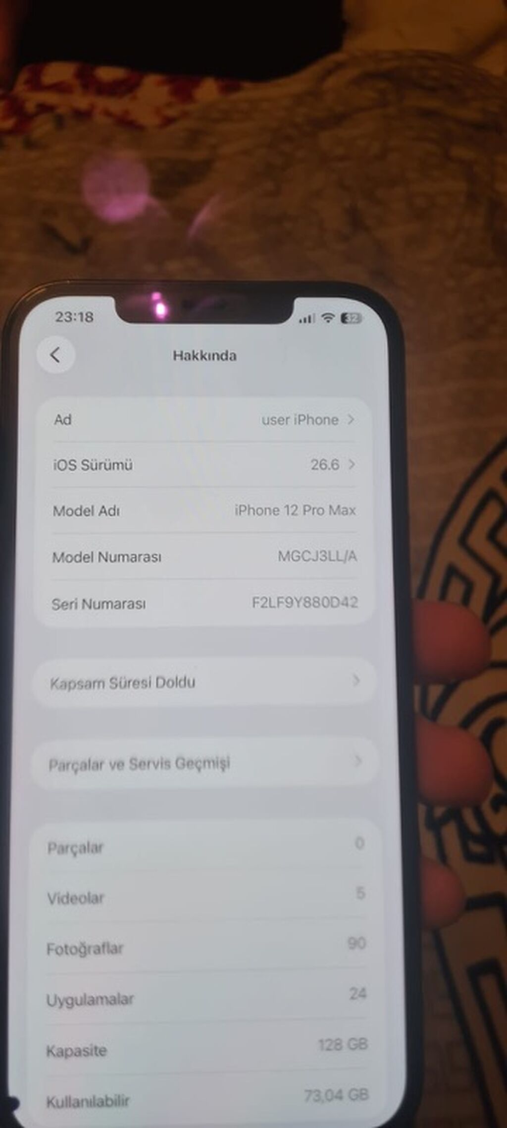 IPhone 12 Pro Max, Mavi, Face ID — Apple iPhone, Qobu (8)