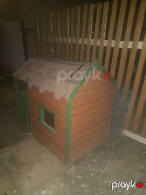 Taxta it evi / heyvan evi - Material: tam taxta konstruksiya, möhkəm — Bakı