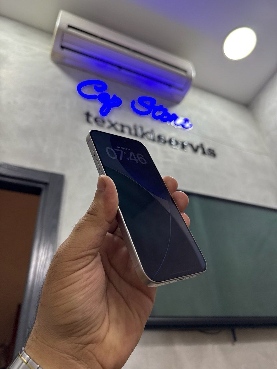 Apple iPhone 15 Pro Max White Titanium 1TB/8GB — Smartfonlar, Bakı (2)