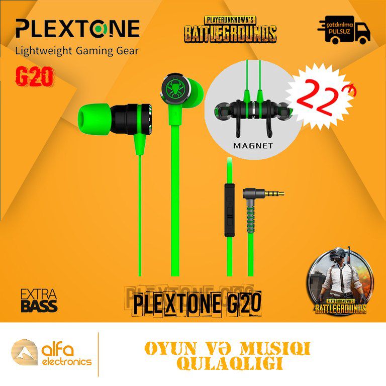 Qulaqcıq "Plextone Gaming and Music" — Səs texnikası, Bakı (9)