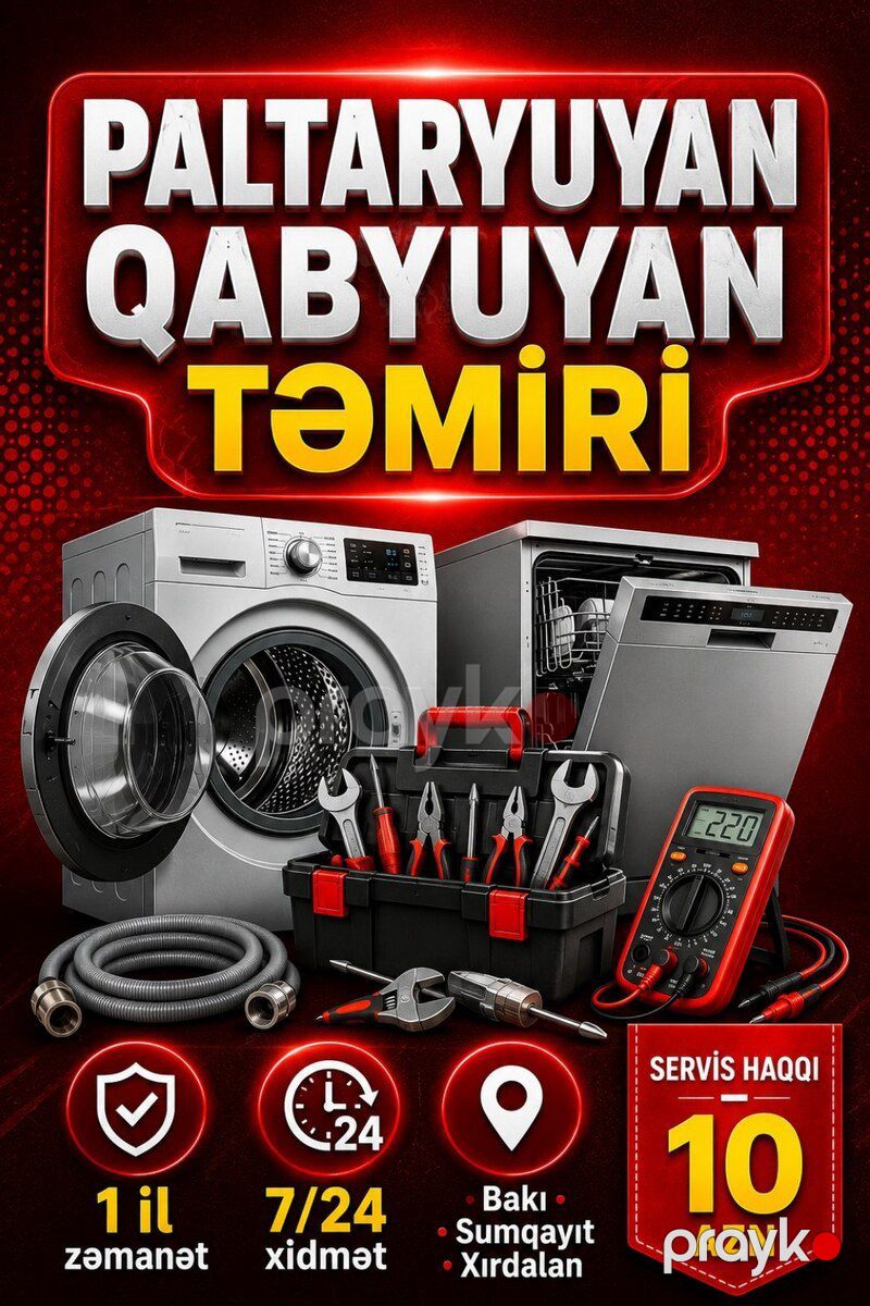 Paltaryuyan təmiri və quraşdırılması — Aparatların təmiri və quraşdırılması, Bakı (5)