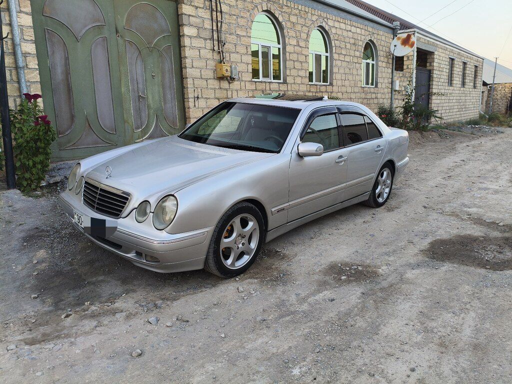 Mercedes E 220, 2.2 L, 2000 il, 700 000 km — Avtomobillər, Gəncə (5)