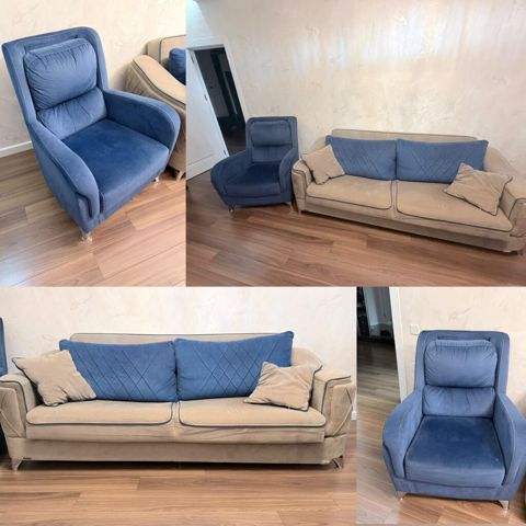 Divan kreslo dəsti satılır 350₼. Ünvan Amirmahmud — Bakı