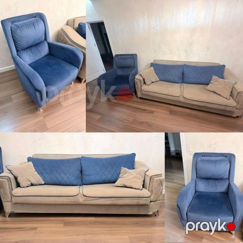 Divan kreslo dəsti satılır 280₼. Ünvan Amirmahmud — Bakı