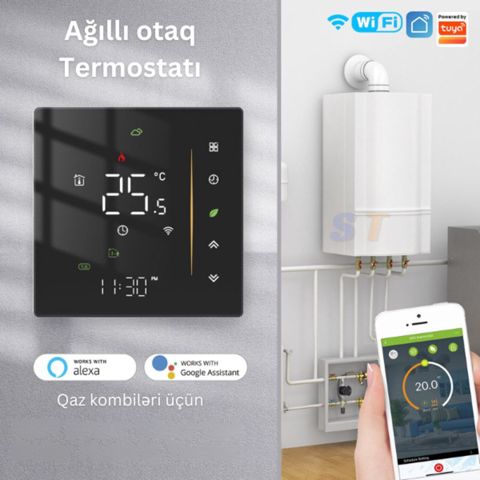 Ağıllı Wi-Fi kombi termostatı — Bakı
