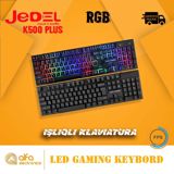 İşıqlı klaviatura "Jedel K500+" (LED Keyboard) — Alfa Electronics — Computers & Laptops