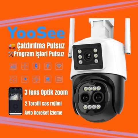 Kamera "Yoosee 3 lens wifi" — Bakı