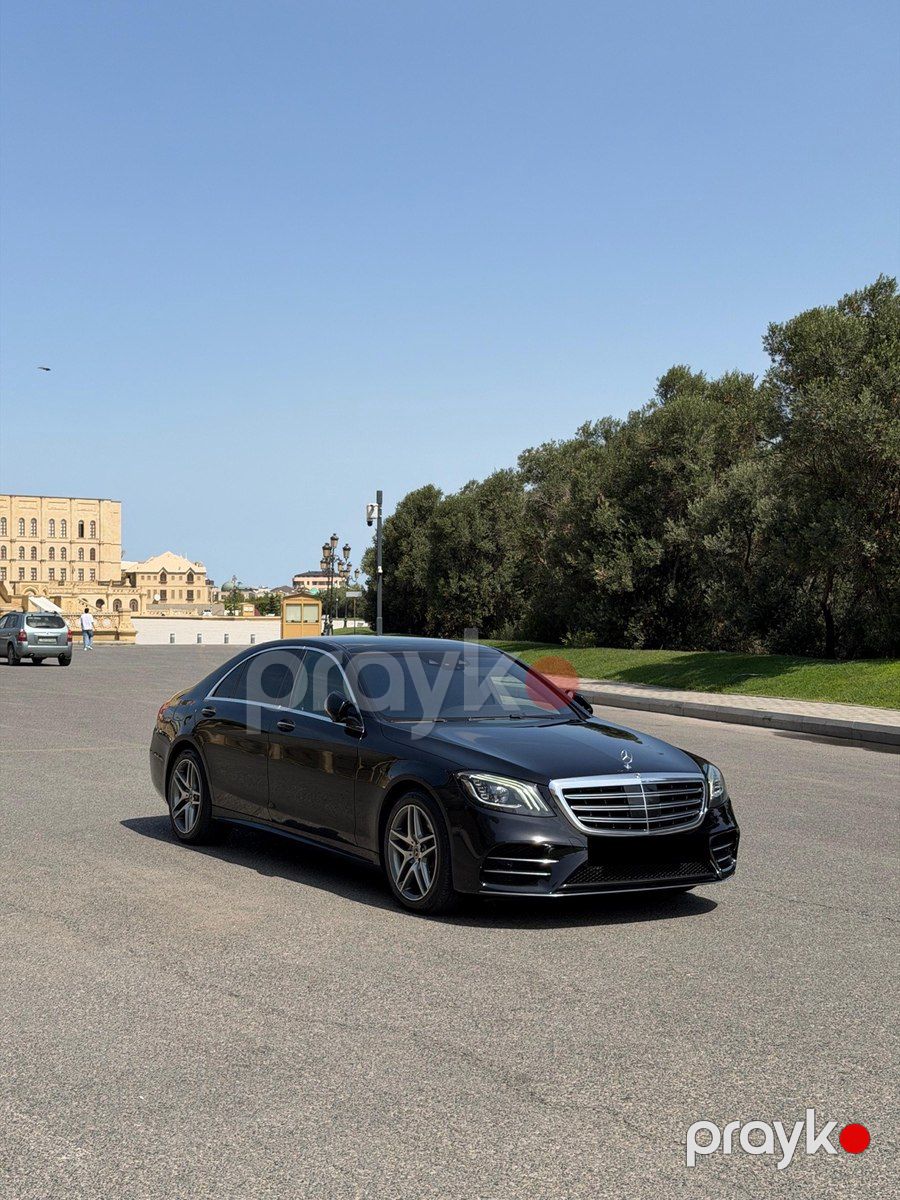Mercedes S-class icarəsi — Avtomobil icarəsi, Bakı (3)