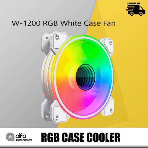 RGB Kuler "Loving Cool W-1200 Molex White" — Bakı