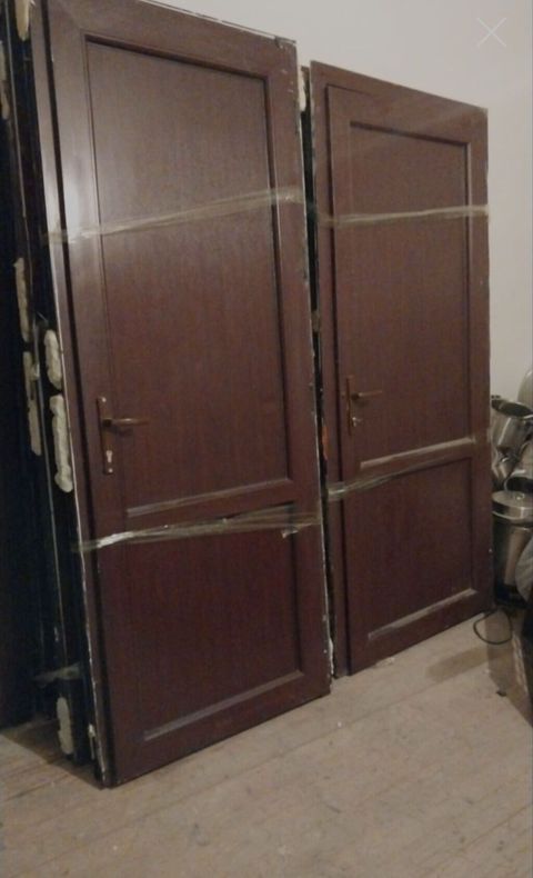 Hamam üçün İşlənmiş Plastik qapı Zamok ilə, Zəmanətli, Ödənişli quraşdırma, Ödənişli çatdırılma — Bakı
