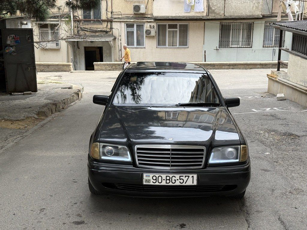 Mercedes C 180, 1.8 L, 1995 il, 244 540 km — Avtomobillər, Bakı (3)