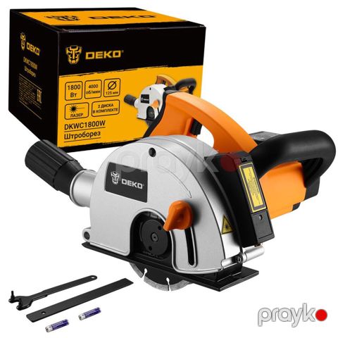 Deko DKC1800W ştrobkəsən (divar dərinləyici) - Güc: 1800 Vt — Bakı